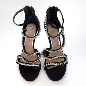 Badgley Mischka Jewel Liberty Ankle Strap Sandal